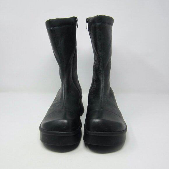 John Fluevog Harmony Chime Black Boot Size 9 - Picture 3 of 11